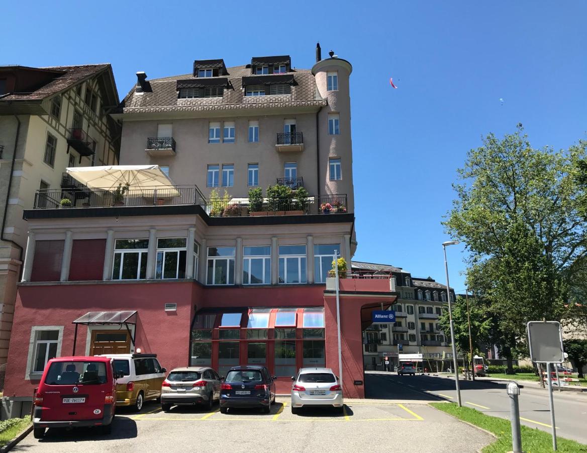 Modern Family Apartment In Interlaken Center Экстерьер фото